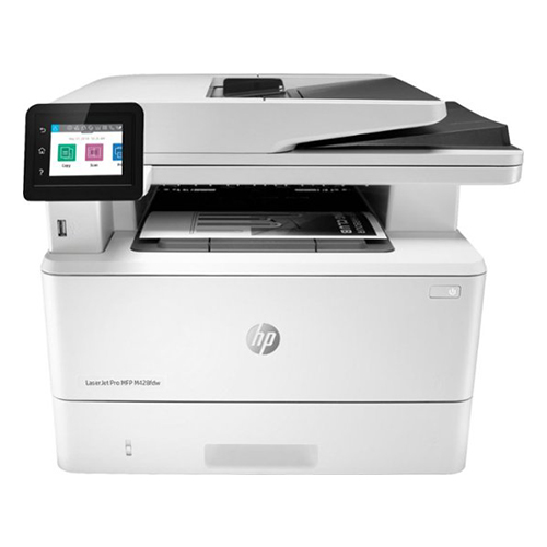 HP – LaserJet Pro MFP M428fdw Black-and-White All-In-One Laser Printer – White