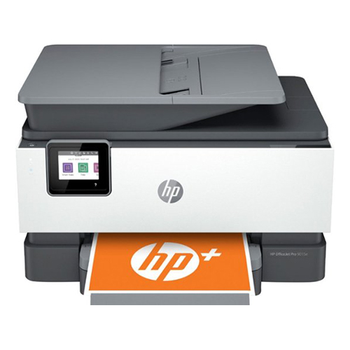 HP – OfficeJet Pro 9015e Wireless All-In-One Inkjet Printer with 6 months of Instant Ink Included with HP+ – White